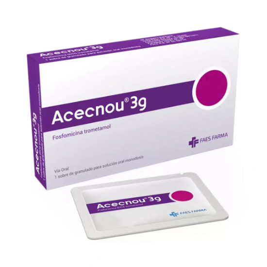 Imagen de Acecnou granulado para solución oral 3 g x 1 sobre
