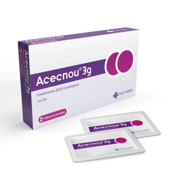 Imagen de Acecnou granulado para solución oral 3 g x 2 sobre