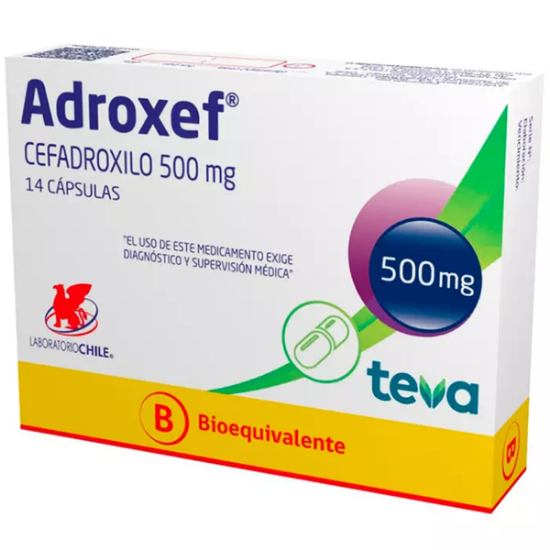 Imagen de Adroxef 500 mg x 14 comprimidos recubiertos