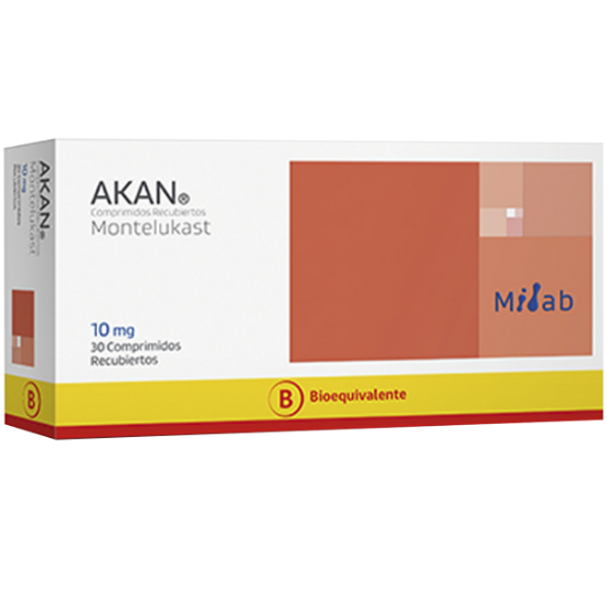 Imagen de Akan 10 mg x 30 comprimidos recubiertos