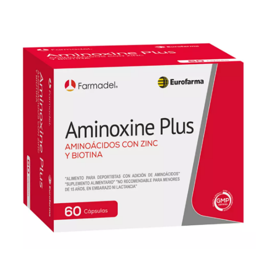 Imagen de Aminoxine plus x 60 cápsulas