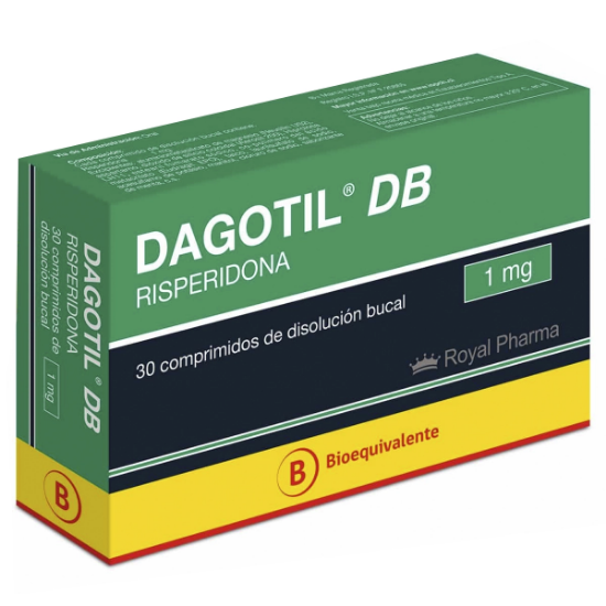 Imagen de Dagotil DB 1 mg x 30 comprimidos disolución bucal
