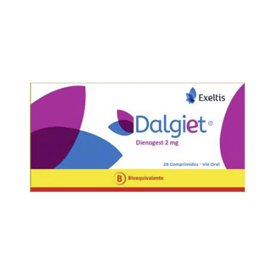 Imagen de Dalgiet 2 mg x 28 comprimidos
