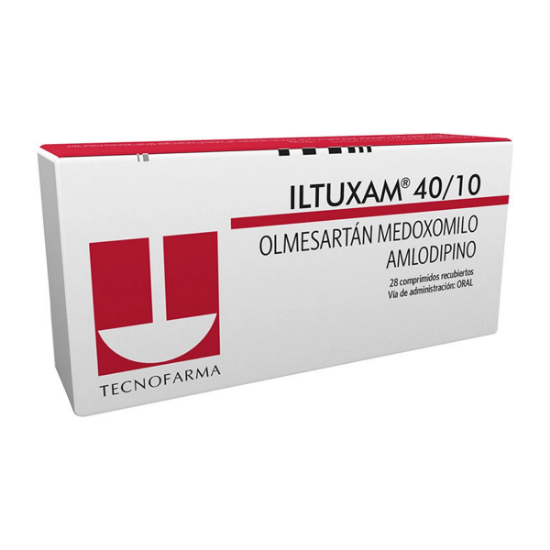 Imagen de ILTUXAM 40/10 MG 28 COMPRIMIDOS RECUBIERTOS (OLMESARTAN+AMLODIPINO)