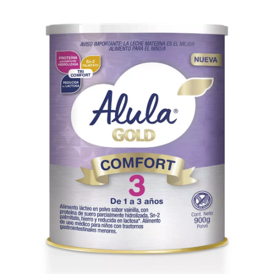 Imagen de Alula gold comfort 3 sabor vainilla x 900 g
