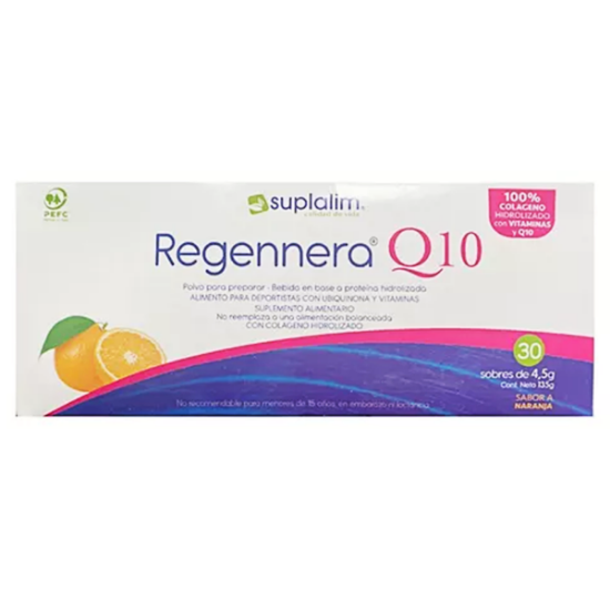 Imagen de REGENNERA-Q10 POLVO SOLUCION ORAL 30 SOBRES