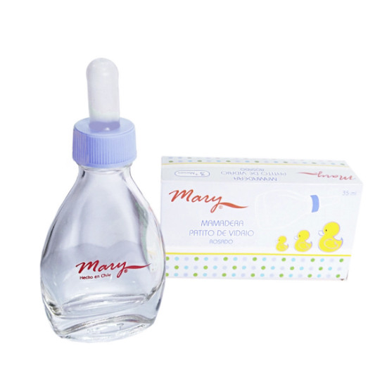 Imagen de PATITO VIDRIO CELESTE 35ML