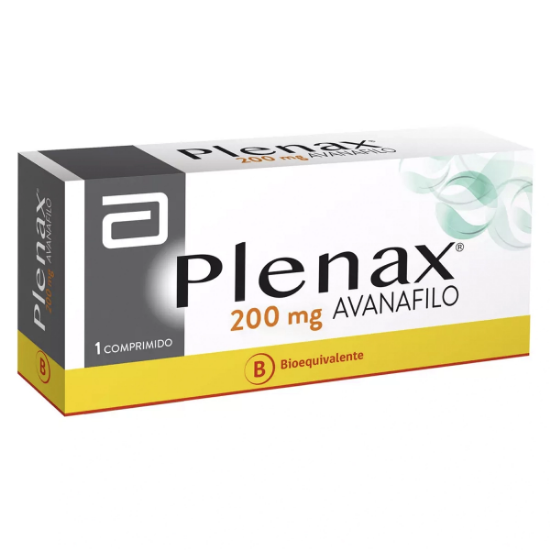 Imagen de PLENAX 200 MG 1 COMPRIMIDOS [BE] (AVANAFILO)