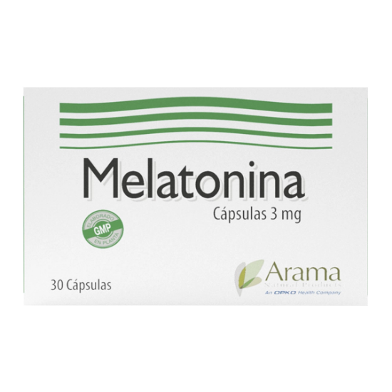Imagen de MELATONINA 3 MG X 30 CAPS.
