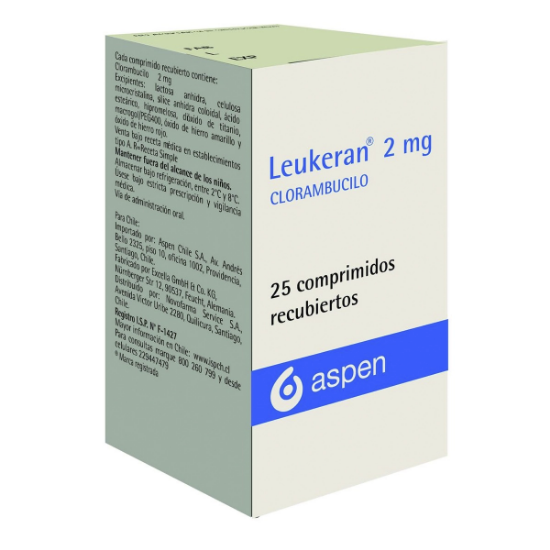 Imagen de LEUKERAN 2 MG X 25 COMP.