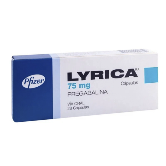 Imagen de LYRICA 75 MG X 28 CAPS.