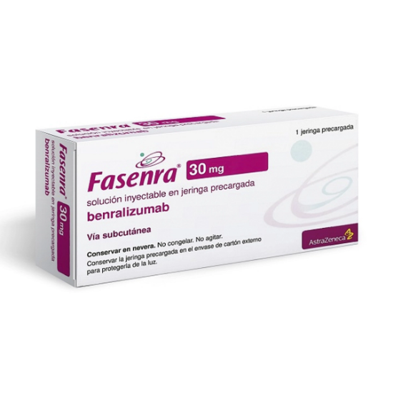 Imagen de FASENRA INJ 30MG PFS 1 / 1ML X 1 UNID.