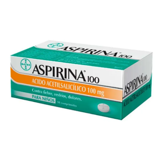 Imagen de ASPIRINA 100 MG X 98 COMP.