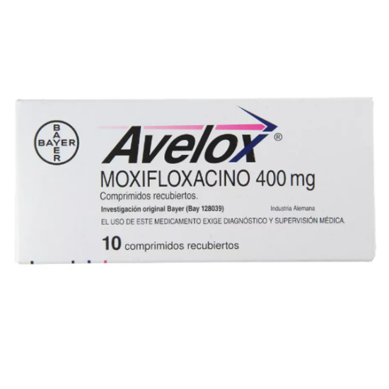 Imagen de AVELOX 400 MG X 10 COMP.