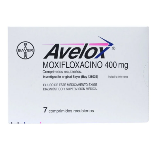 Imagen de AVELOX 400 MG X 7 COMP.