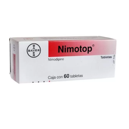 Imagen de NIMOTOP 30 MG CAJA X 60 ST