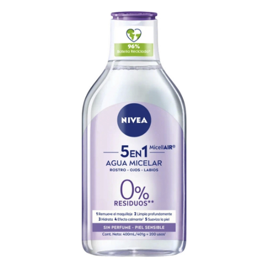 Imagen de NIVEA LOCION MICELAR 3 EN 1 PIEL SENSIBLE X 400ML
