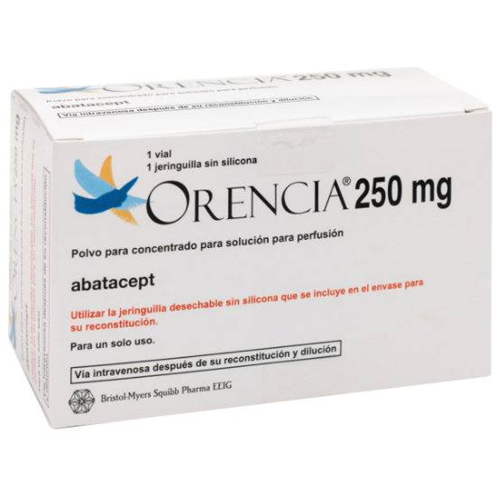 Imagen de ORENCIA 250 MG X 1 FCO. AMP.