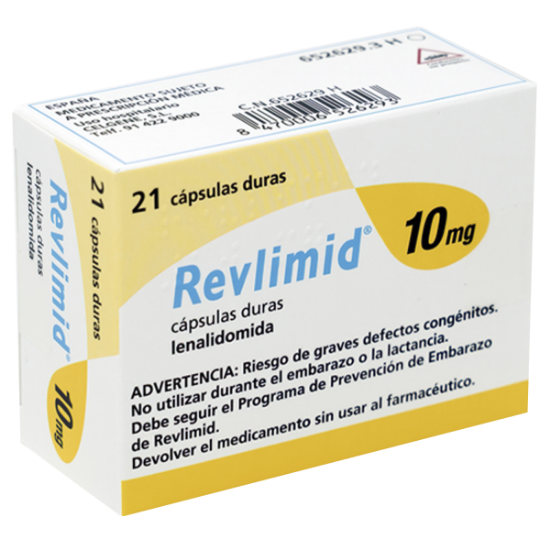 Imagen de REVLIMID 10 MG X 21 CAPS.