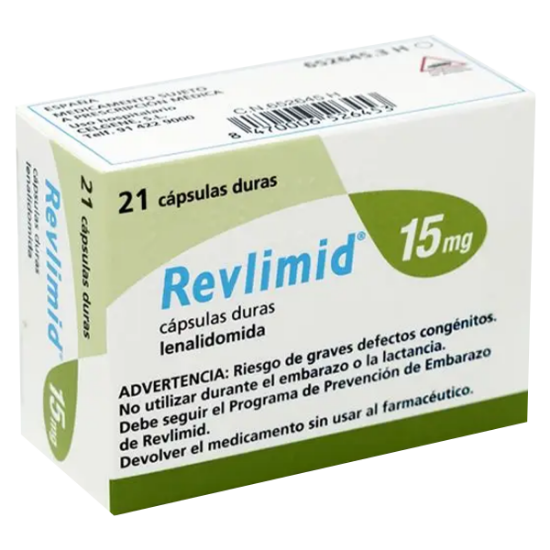 Imagen de REVLIMID 15 MG X 21 CAPS.