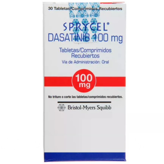 Imagen de SPRYCEL 100 MG X 30 COMP. REC.