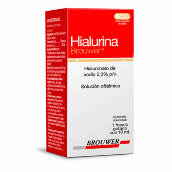 Imagen de VET HIALURINA SOL. OFT X 10 ML.