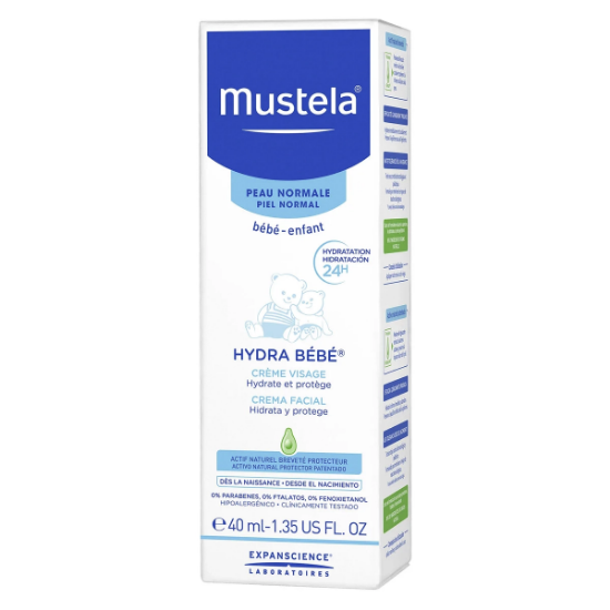 Imagen de MUSTELA HYDRA BEBE CREMA FACIAL 40M