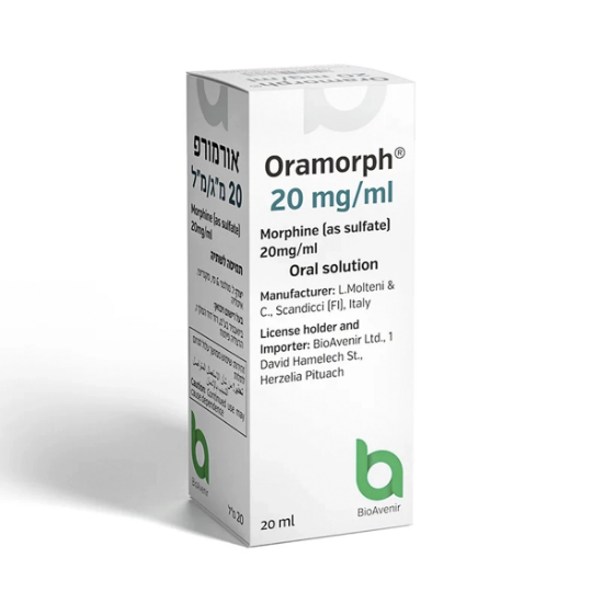 Imagen de ORAMORPH SOL. ORAL X 20 MG /ML X 20 ML