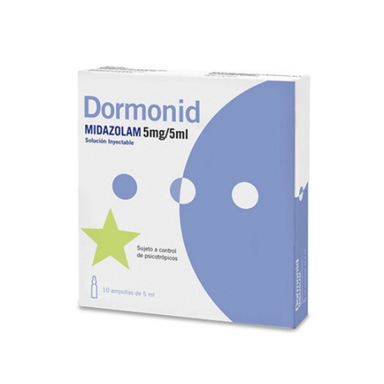 Imagen de DORMONID 5MG / 5ML X 10 AMP.
