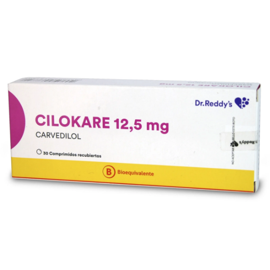 Imagen de CILOKARE 12.5 MG X 30 COMP.