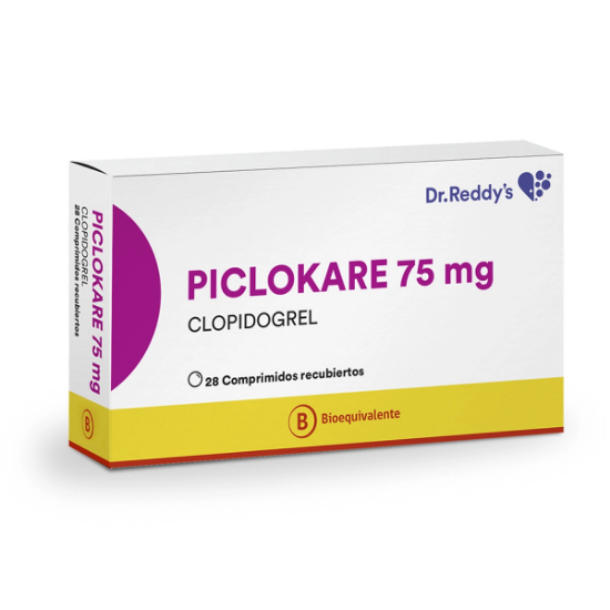 Imagen de PICLOKARE 75MG X 28 COMP.