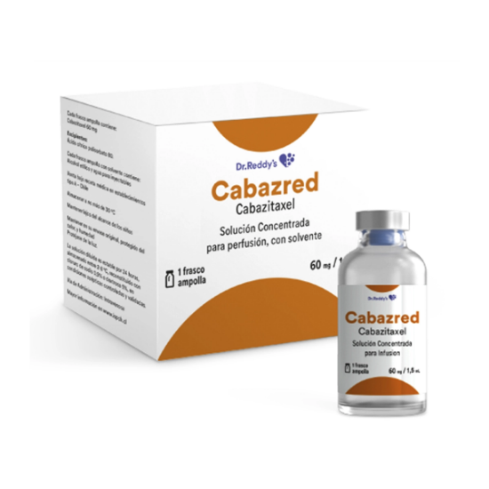 Imagen de CABAZRED 60 MG/1,5 ML X 1 VIAL