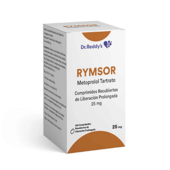 Imagen de RYMSOR 25 MG X 100 COMP.REC.LIB. PROL.