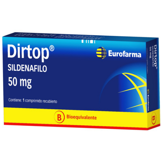 Imagen de DIRTOP 50 MG X 1 COMP. REC.