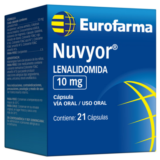 Imagen de NUVYOR 10 MG X 21 CAPS.