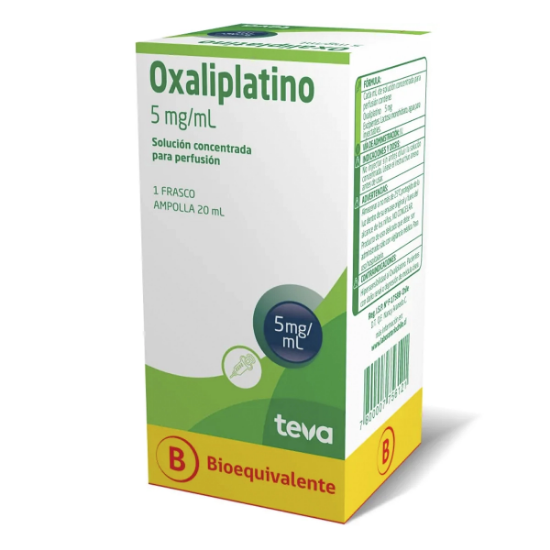 Imagen de OXALIPLATINO 50MG / 10ML X 1 FA