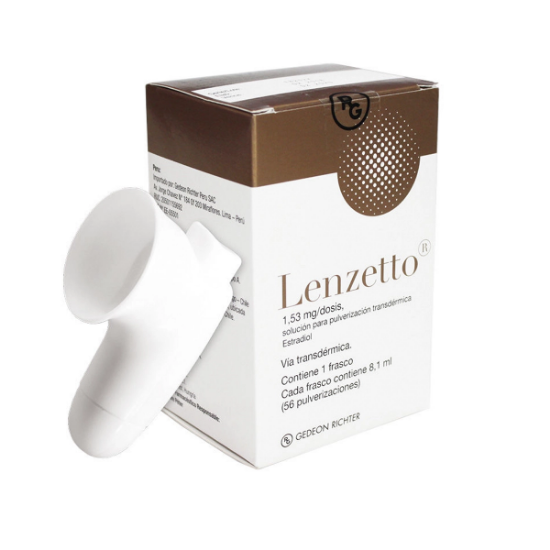 Imagen de LENZETTO ESTRADIOL 1,53 MG X 1 FRASCO