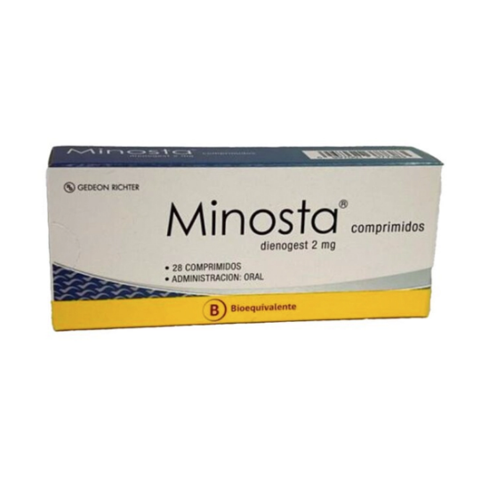 Imagen de MINOSTA 2 MG X 28 COMP.
