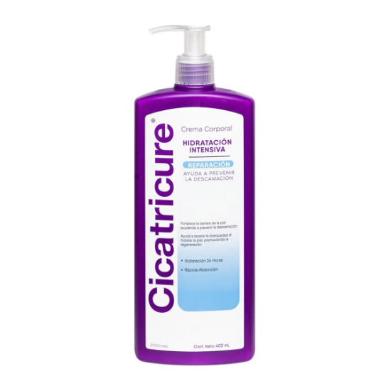 Imagen de CICATRICURE CREMA CORPORAL HIDRATANTE INTENSIVA REPARACION X 400ML