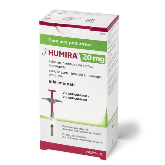 Imagen de HUMIRA (20MG/0.2ML) PEDIATRICO X 2 PEN AUTOINYECTOR