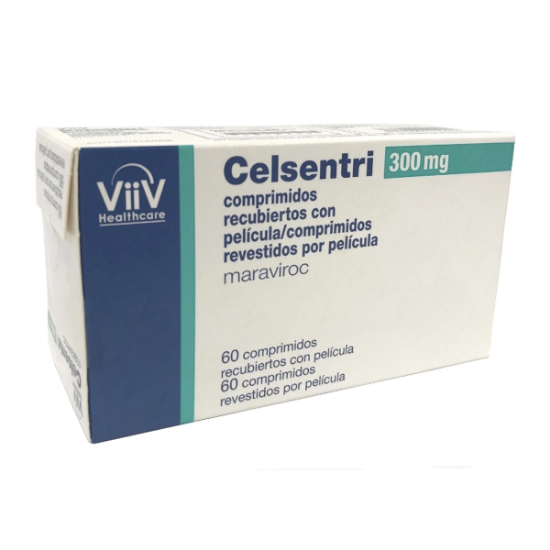 Imagen de CELSENTRI 300 MG X 60 COMP.