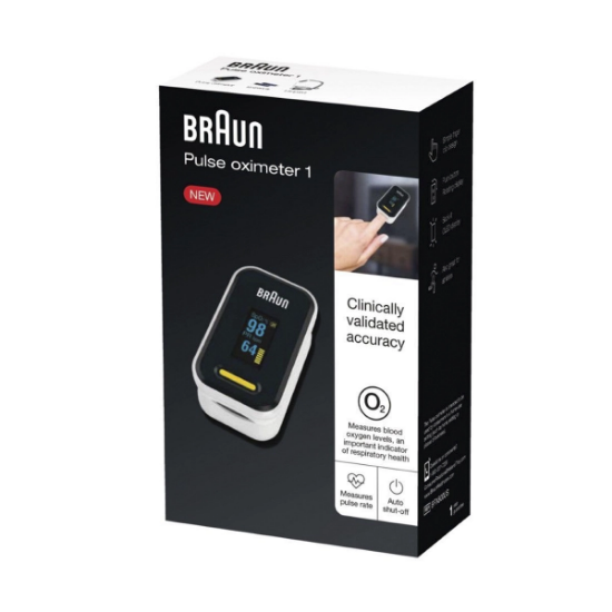 Imagen de BRAUN PULSIOXIMETRO BPX800US X 1 UNID.