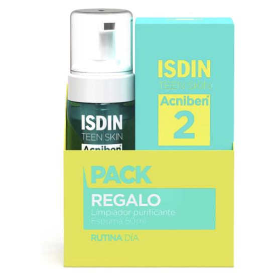 Imagen de PACK ACNIBEN GEL CREMA CONTROL DE BRILLOS Y GRANOS 40 ML + LIMPIADOR 50 ML.