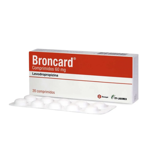 Imagen de BRONCARD 60 MG X 20 COMP.