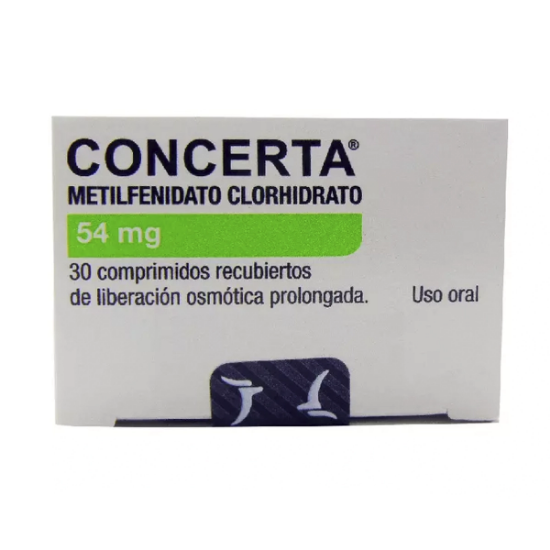 Imagen de CONCERTA 54 MG X 30 COMP.