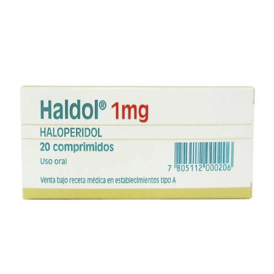 Imagen de HALDOL 1 MG x 20 COMP.