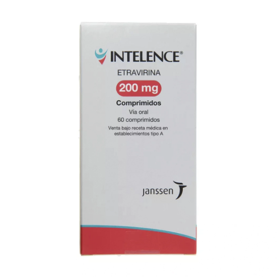 Imagen de INTELENCE 200MG X 60 COMP. REC.