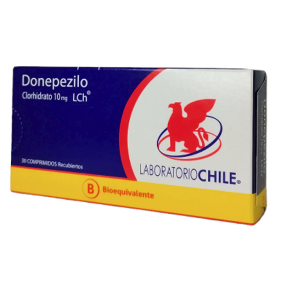 Imagen de DONEPEZILO 10 MG X 30 COMP. REC.