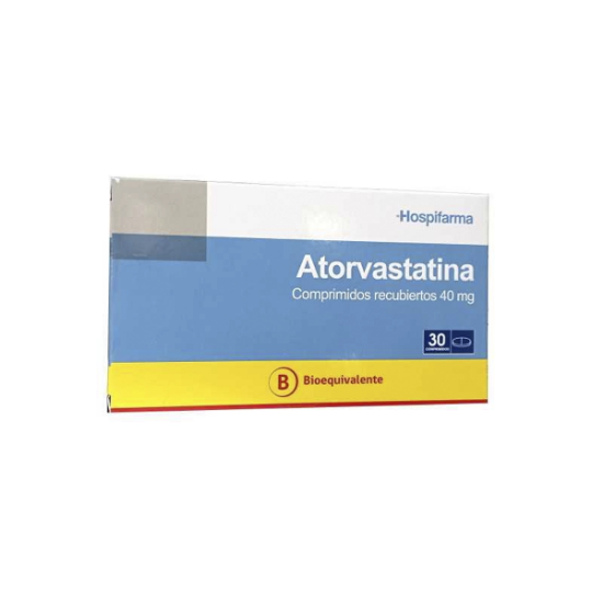 Imagen de ATORVASTATINA 40 MG X 30 COMP.
