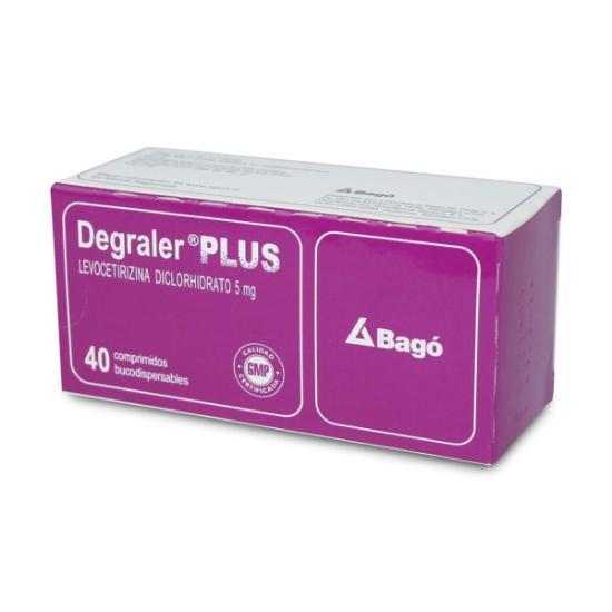 Imagen de DEGRALER PLUS 5MG X 40 COMP.